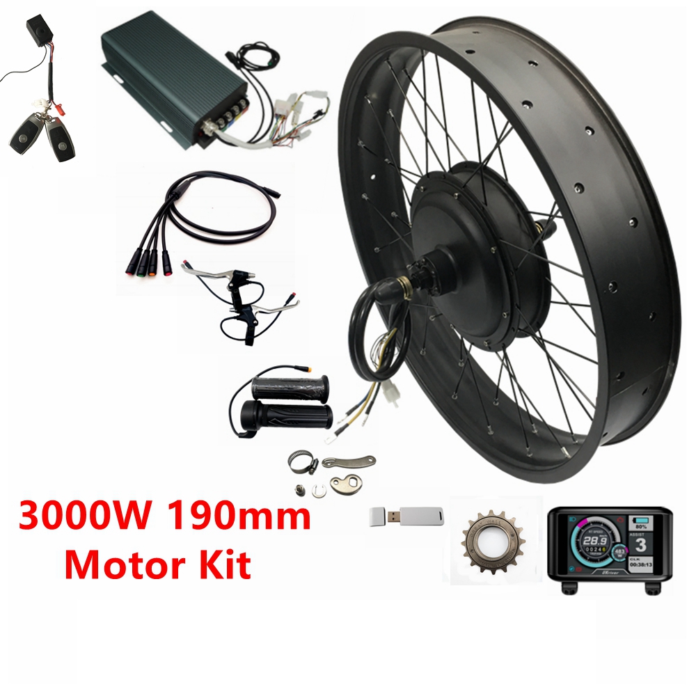 Zestaw do konwersji roweru ele – Ebike Conversion Kit 72V 3000W recenzja i cena