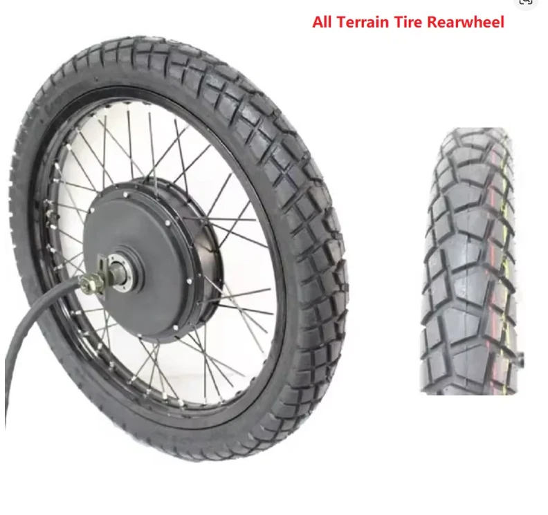 Zestawy do konwersji tylnego k – 72V 5000W Hub Motor Kit recenzja i cena