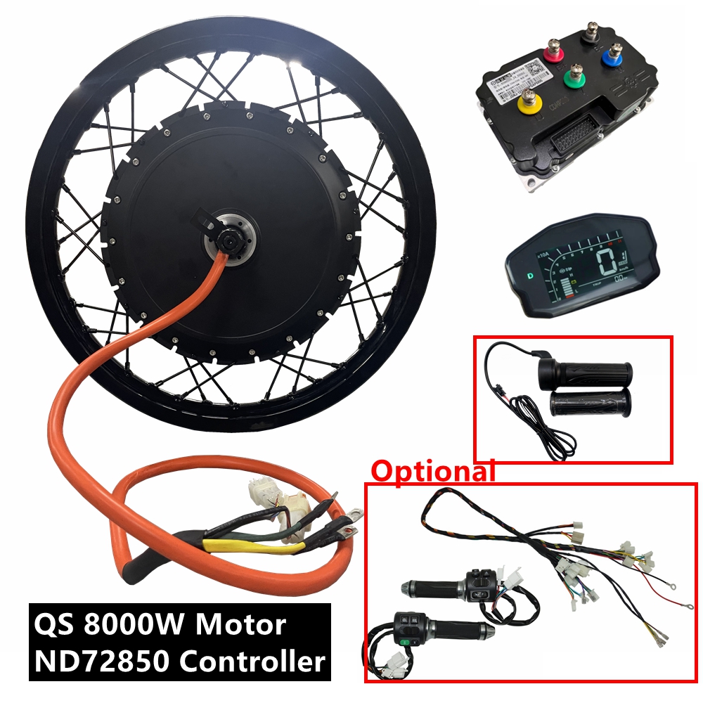 Zestaw do e-bike'a NBpower/QS2 – 72V 5000W Hub Motor Kit recenzja i cena